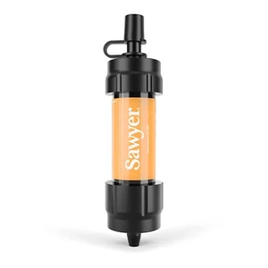 Sawyer SP103 - Mini Water Filtration System - Orange - Portable - Lightweight - Picture 1 of 2