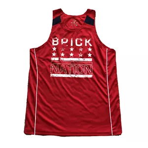 Fast Sustainable Products Brick Nation FSP F.S.P. By HTT Tank Top Shirt Mens XL - Picture 1 of 12