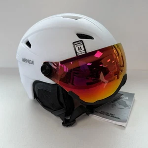 Nevica Vail Visor Ski Helmet Womens White Size Medium 55-59cm - Picture 1 of 8