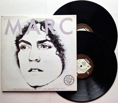 Marc Bolan - The Words And Music Of Marc Bolan 1947-1977 -2 x Vinyl 1978 (Ex/Ex) - Image 1 of 4
