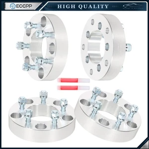 4Pc 1.5" 5x5.5 to 5x4.5 Wheel Adapters For Ford F-150 5x139.7 Convert to 5x114.3 - Picture 1 of 12