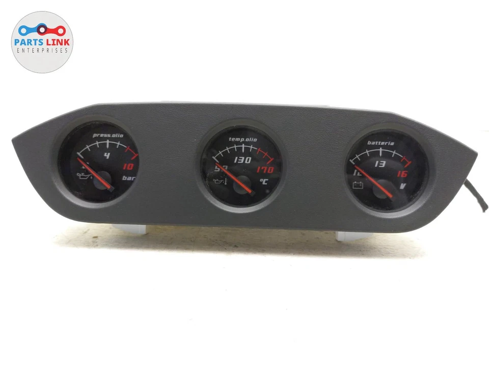 2010-14 LAMBORGHINI GALLARDO DASH 速度计油温度压力测量 TRIM LP550 — 第 1/4 张图片