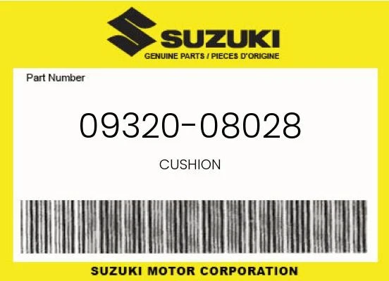 Suzuki Genuine Cushion - 09320-08028 - Image 1 of 4