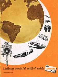 REVISTA CATÁLOGO KIT MODELO LINDBERG 1968 EE. UU. - Imagen 1 de 1