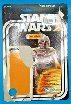 BOBA FETT 21 BACK KENNER VINTAGE Star Wars ANH CARDBACK 1979 (SWC9) - Image 1 of 2