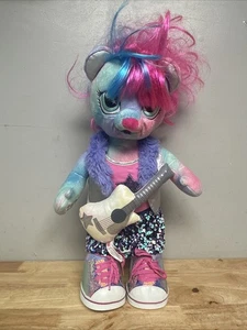 Build A Bear Honey Niñas Rockstar Viv Sin Sonido Conjunto Zapatos Guitarra 17" Peluche - Imagen 1 de 9