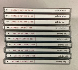 CD Lot Of 10 All Classical Warsaw Autumn Festival Poland (330) - Bild 1 von 10