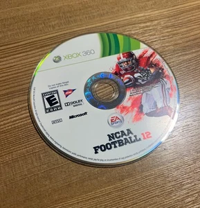 NCAA Football 12 (Xbox 360, 2011) Game Only - Picture 1 of 2