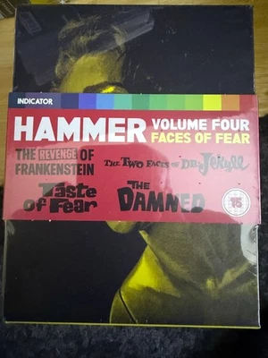 RARE HAMMER VOLUME FOUR: FACES OF FEAR-LIMITED EDITION BLU RAY SET REGION FREE - Image 1 of 3