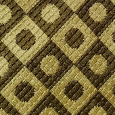 DE COLECCIÓN FUNKY DISCO HIPPIE AÑOS 70 ~ CORBATA DAMON PARA HOMBRE ~ OLIVA / EJÉRCITO Y ORO ~ 55" Foto 1 de 4