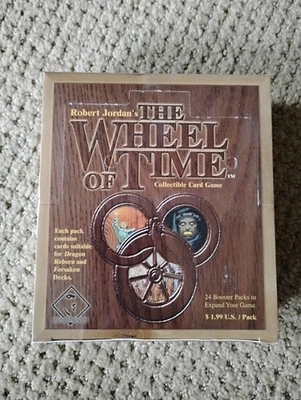 Juego de Cartas Coleccionable La Rueda del Tiempo CAJA DE REFUERZO Robert Jordan Sellado de Fábrica Foto 1 de 3