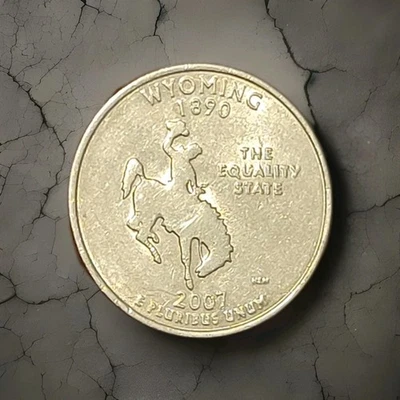 2007 D Wyoming State Quarter Uncirculated - Image 1 of 4