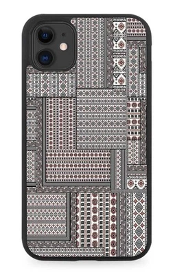 Geometric Patterning Rubber Phone Case Pattern African Look Style Patterns BK95 - Image 1 of 2