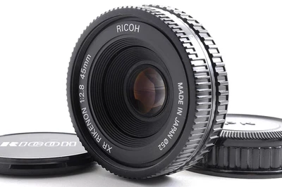Ricoh XR Rikenon 45mm F2.8 MF Standard Pancake Lens For K Mount TOP MINT Japan - Image 1 of 4