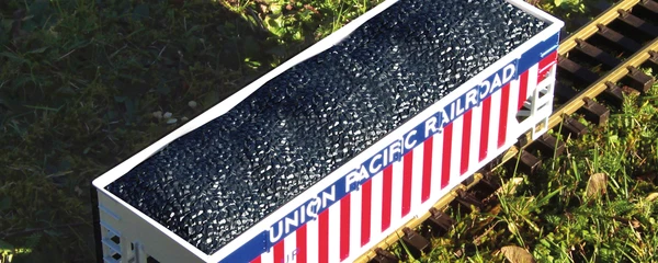 PIKO 36312 G Scale 2-Bay Hopper Car Load - Image 1 of 1