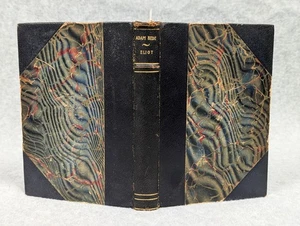 Antique c1900 Leather HC ~ Adam Bede George Eliot ~ Thomas Crowell Co. - Picture 1 of 7