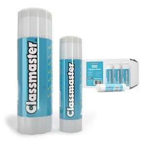 Classmaster Premium Pvp Glue Stick 40G Acid Free Education formula Pack 100 Plus - Photo 1/1