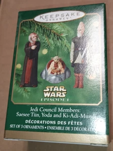 Star Wars Hallmark Keepsake membri del Consiglio Jedi ornamento - Foto 1 di 3