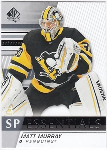2019-20 Upper Deck SP Authentic Essentials MATT MURRAY #SPE-MM Penguins UD - Picture 1 of 1