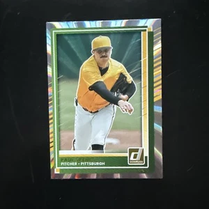 2025 Panini Donruss Paul Skenes Silver Holo Pirates - Picture 1 of 2