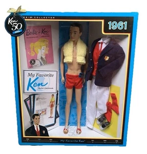 2010 50th Anniversary My Favorite Ken Doll 1961 Barbie Reproduktion Neu OVP - Bild 1 von 3