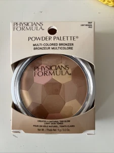 (2) Physicians Formula Powder Palette Multi-Colored Bronzer 3869 - Light Bronzer - Picture 1 of 3