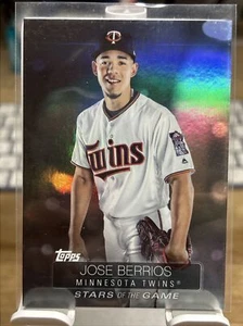 2019 Topps - Stars of the Game #SSB-27 - Jose Berrios - Minnesota Twins - Picture 1 of 2