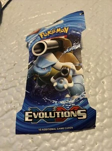 Pokemon TCG XY Evolutions Sleeved Booster Blister Pack New 10 Cards Blastoise - Picture 1 of 4
