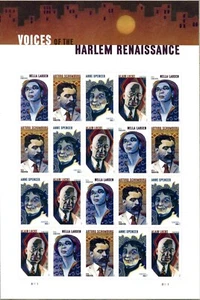 USPS #5471-4 Voices of Harlem Scott SEALED sheet/20 IN USA - Picture 1 of 2