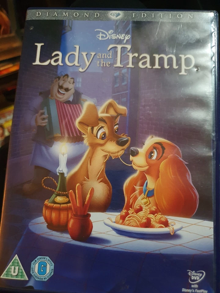 DISNEYS LADY AND THE TRAMP DVD DIAMOND EDITION DISNEY KIDS CARTOON - Image 1 of 1