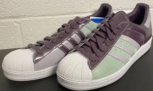 2007 Adidas Superstar 1 Odd Leather Suede 660616 Sneaker without box Men's 13 - Picture 1 of 6