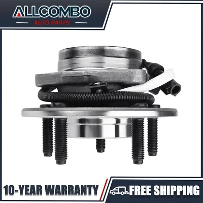 Front Wheel Bearing Hub for 2000 - 2004 Ford F-150 Heritage LOBO w/ABS 4WD 5Lug - Imagem 1 de 4