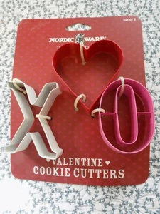 Nordic Ware Valentine's Day Cutters ~ Set of 3 ~ New - Picture 1 of 1