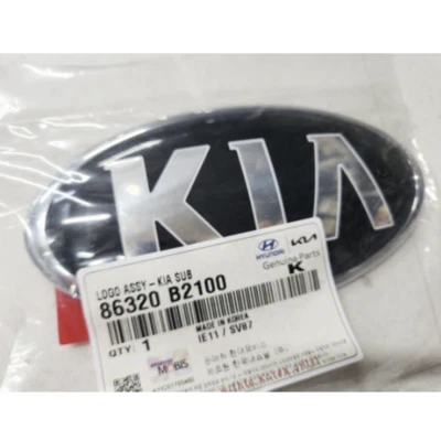 86320 B2100 Rear Trunk Logo Emblem For 2014 2015 KIA Soul - Image 1 of 2