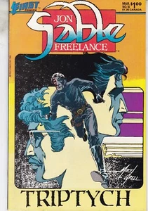 FIRST COMICS JON SABLE #10 MARCH 1984 FAST P&P SAME DAY DISPATCH - Picture 1 of 1
