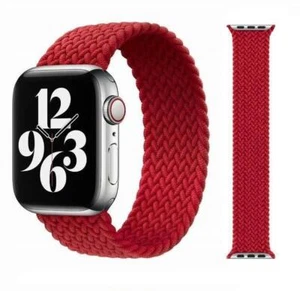 Pulsera Original Apple Braided Solo Loop 42/44/45mm Talla 8 (Product) Red 1. Gen - Imagen 1 de 1