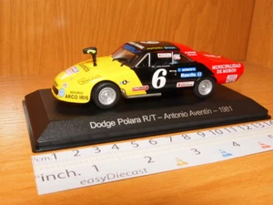 DODGE POLARA R/T 1:43 ANTONIO AVENTIN 1981 #6 TURISMO CARRETERA TC - Foto 1 di 1