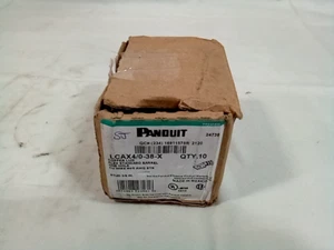 Panduit LCAX4/0-38-X Flex Conductor Lug, One Hole, Standard Barrel with Window, - Picture 1 of 4