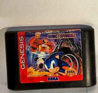 SONIC THE HEDGEHOG: SPINBALL! (Sega 1993)VINTAGE/LAST ONE/CARTRIDGE ONLY - Image 1 of 4