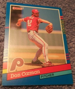  Don Carman 377 Baseball Card  - Picture 1 of 11