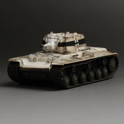 EASY MODEL 1/72 Kv-1 1941 Captured Kv-1 Military Heavy Tank 36278  Car model - Image 1 of 4