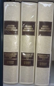 GRANDE DIZIONARIO ENCICLOPEDICO DIZIONARIO DEI PERSONAGGI 3 VOL - AV - UTET - AS - Bild 1 von 1