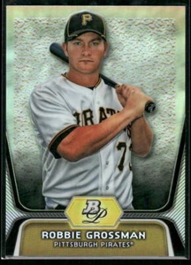 #BPP14 Robbie Grossman 2012 Bowman Platinum Prospects - Picture 1 of 2