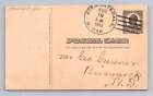 Stewartsdale North Dakota Antique Burleigh County DPO Postal Card Cover 1910