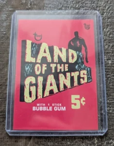 LAND OF THE GIANTS 1968 TOPPS 80TH ANNIVERSARY WRAPPER ART CARD #Topps - Picture 1 of 2