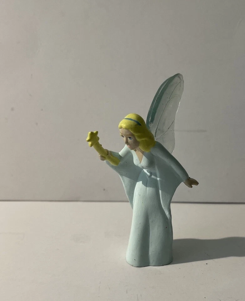 Vintage Disney Pinocchio Blue Fairy Godmother PVC Figure Applause Cake Topper - Image 1 of 4