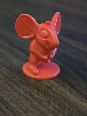 鼠标陷阱棋盘游戏 2016 替换件红色鼠标当令牌 — 第 1/4 张图片