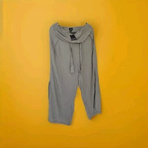 BeMe - Plus Size 18 - Womens Pants - Olive Green Ankle Length - Wide Leg - Picture 1 of 5