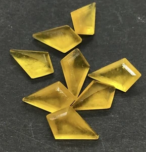 AAA Natural Yellow Quartz Kite Shape Cut Loose Gemstone For Assorted Jewelry - Picture 1 of 20