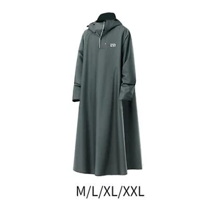 Long Raincoat Rainwear Rainproof Rain Cape for Climbing Backpacking Fishing - Picture 1 of 30